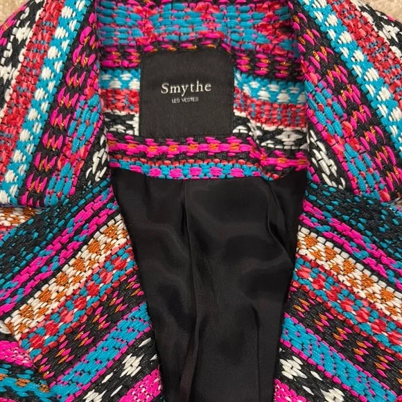 Smythe Aztec Boxy Blazer, XS / 2 - Picture 2 of 4